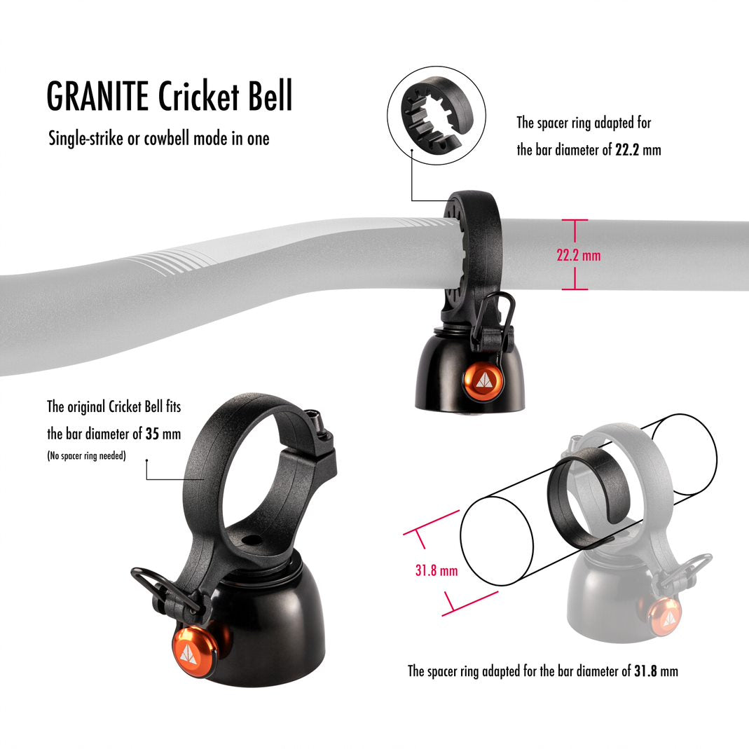 Granite Design Cricket Bell - Smith Creek Cycle