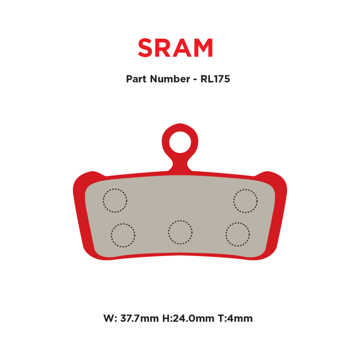 MTX Red Label RACE Brake Pads - Smith Creek Cycle