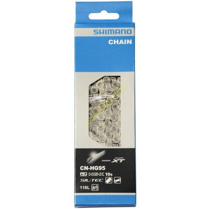 BICYCLE CHAIN, CN-HG95 SUPER NARROW HG FOR MTB 10-SPEED 116 - Smith Creek Cycle