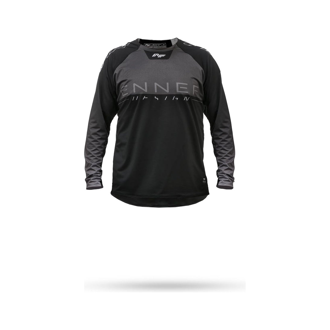 RideNF SVG Race Jersey kelowna black/gray