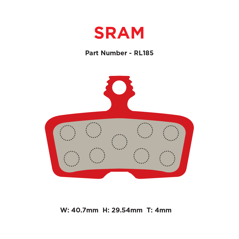 MTX Red Label RACE Brake Pads - Smith Creek Cycle