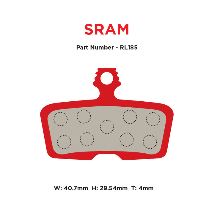 MTX Red Label RACE Brake Pads - Smith Creek Cycle