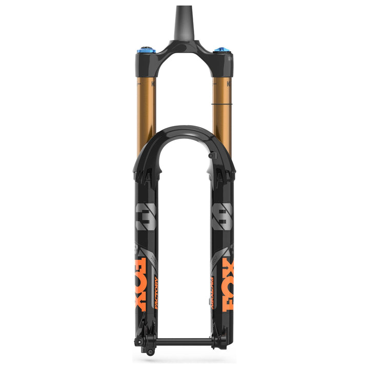 2022,FOX 38, K, FLOAT, 29in, F-S, 180, Grip 2, HSC, LSC, HSR, LSR, Shiny Blk, Orange/Gloss Blk Logo, 15QRx110, 1.5 T, 58HT, 44mm Rake, AM